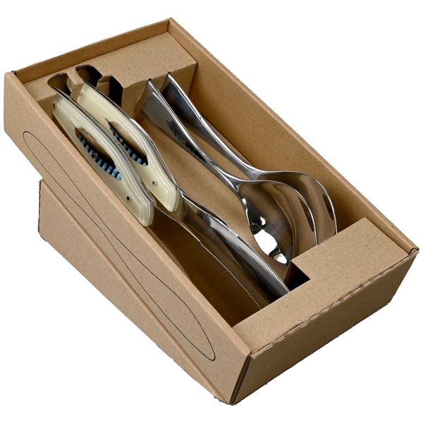 coffret 2 George teymen plume couteau multifonction georgette brillante